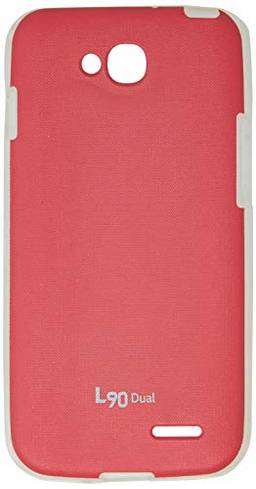 Capa Protetora Jellskin Pink L90 Dual, Voia, Capa com Proteção Completa (Carcaça+Tela), Rosa