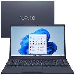 Notebook VAIO FE14, 14'' FHD, 12th, Intel Core i5, 16GB 512GB SSD, Windows 11, Cinza - Com Alexa Integrada - B1511H