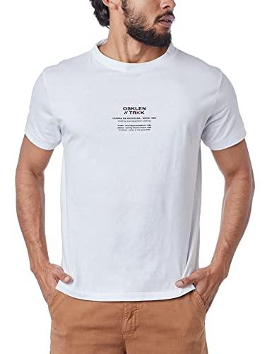 Camiseta, T Shirt Trekking,Osklen,masculino,Branco,GG