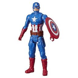 Boneco Titan Hero Marvel Capitão América - E7877 - Hasbro