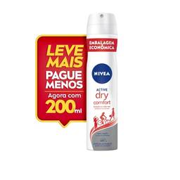 NIVEA Desodorante Antitranspirante Aerosol Dry Comfort Promo 200ml