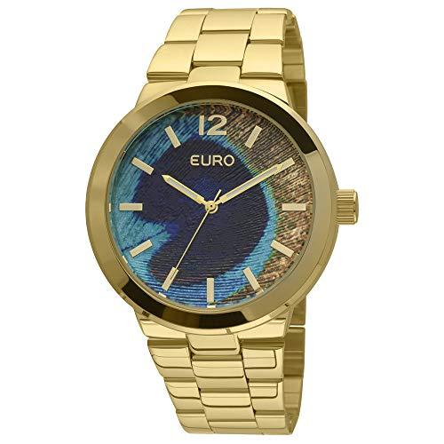 Relógio Euro Peacock Dourado - Eu2036lzu/4a