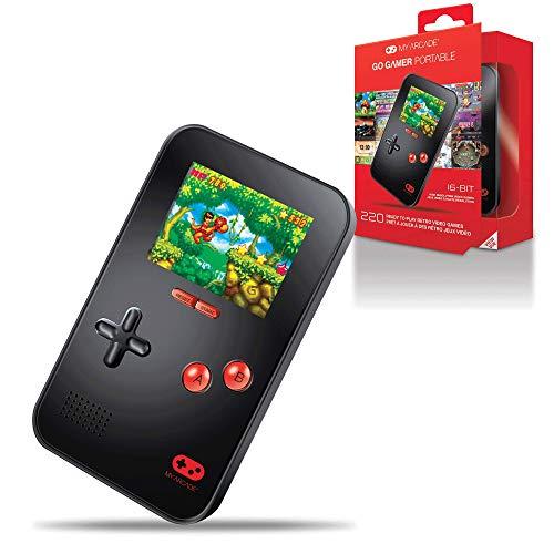 My Arcade Dgun-2864 Mini Video Game Portátil Go Gamer Com 200 Jogos, My Arcade, Preto - Windows