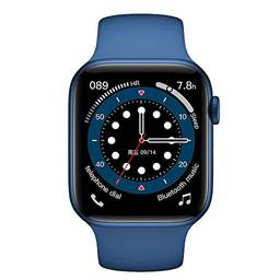 Smartwatch IWO 13 Séries 6, 44mm, Tela 1.75 HD'', Bluetooth 4.0 - Azul