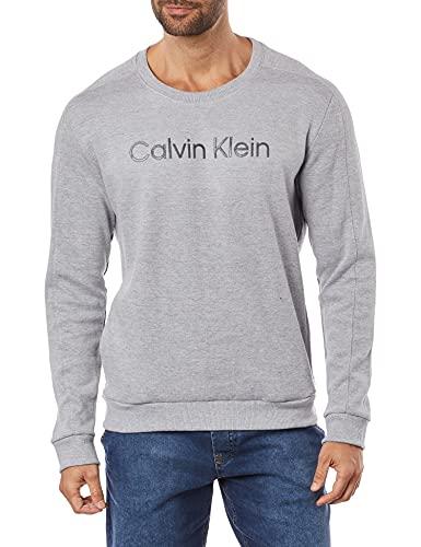 Blusão CK gloss, Calvin Klein, Masculino, Cinza, GG