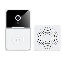 Bonnu Campainha de vídeo inteligente sem fio HD câmera PIR detecção de movimento IR alarme campainha de segurança Wi-Fi interfone para casa apartamento