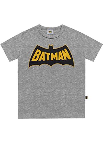 Camiseta Batman, Meninos, Fakini, Cinza, 8