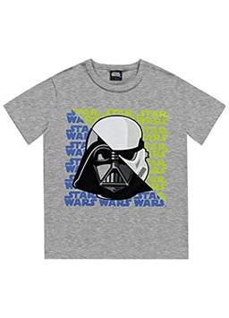 Camiseta Star Wars, Meninos, Fakini, Cinza, 10