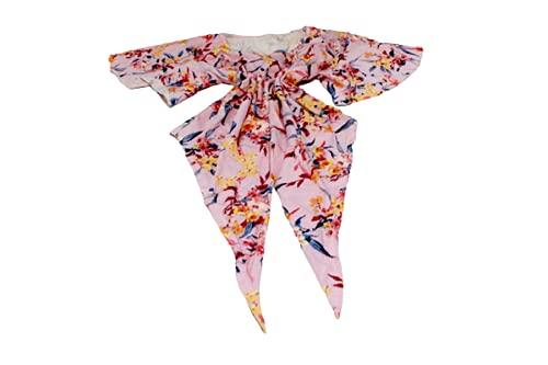 Camiseta Blusinha T-shirt Tie Dye Feminino Laço Amarrar Cor: Rosa-Flor