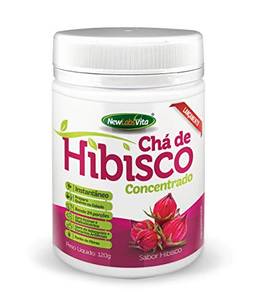 Chá de Hibisco Concentrado, 120g, New Labs Vita