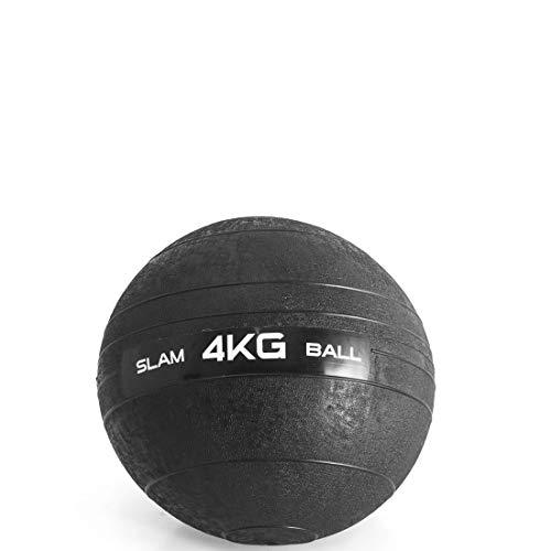 Slam Ball A, 4 kg, LiveUp Sports, Preto