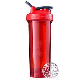 Coqueteleira BlenderBottle Shaker Pro Series Perfeita para Shakes de Proteína e Pré-Treino, 946 ml, Vermelho