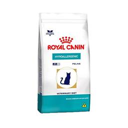 Ração Royal Canin Veterinary Hypoallergenic, Gatos Adultos, 1,5kg Royal Canin Raça Adulto