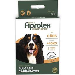 Antipulgas e Carrapatos Ceva Fiprolex Drop Spot para Cães acima de 40kg - 1 Pipeta