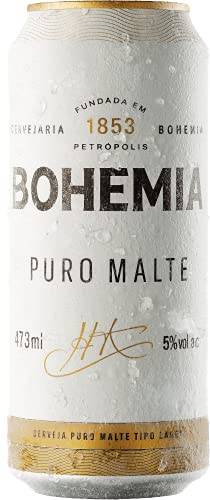 Cerveja Bohemia Puro Malte, Lata, 473ml 1un