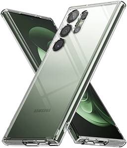Ringke Fusion [Display The Natural Beauty] Capa para Samsung Galaxy S23 Ultra 5G, capa de telefone transparente para mulheres, homens, amortecedor à prova de choque projetada para S23 Ultra Case -