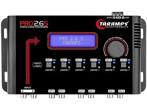 Processador Áudio Taramps PRO 2.6S Digital Som Automotivo Processador PRO 2.6 S