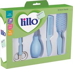 Kit Recém Nascido Higiene - Lillo, Azul