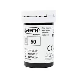 Tiras Reagentes G-Tech Lite (Caixa com 50 Unidades), G-Tech