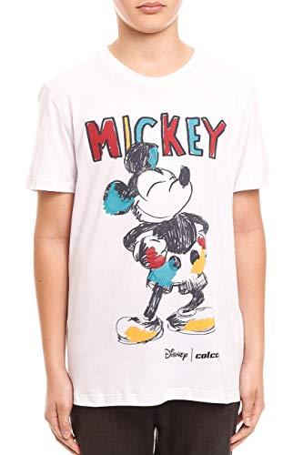 Camiseta Disney: Mickey, Colcci Fun, Meninos, Branco, 12
