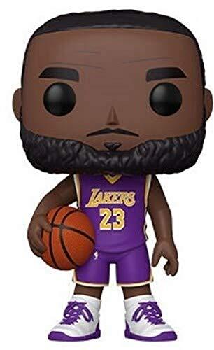 Pop! Nba: Lakers - Lebron James - Camisa Roxa - 25 Centímetros #98 - Funko, Multicor