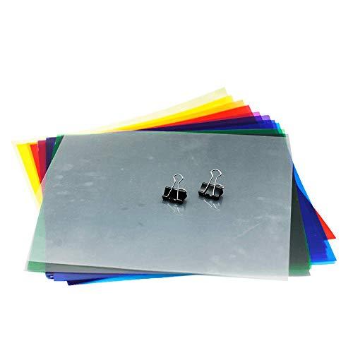 Filtro Colorido Gelatina 11 Cores para Flash Estúdio e Iluminadores de LED Sou Foto FPC-FT11