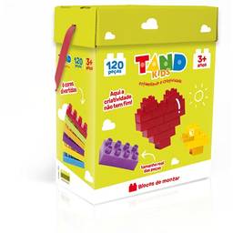 Tand Kids Baú 120 Peças Toyster Brinquedos