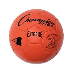 Bola de futebol Extreme Series, tamanho 4 – Liga Juvenil, todos os climas, toque suave, retenção máxima de ar – bolas para crianças de 8 – 12 – Jogos de futebol competitivos e recreativos, laranja