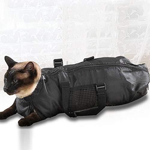 Staright bolsa de transporte portátil para gatos de estimação e beleza bolsa de banho respirável para gatos bolsa de transporte