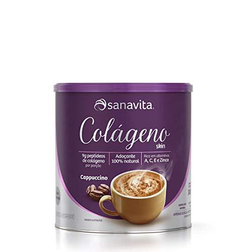 Colágeno Skin - 300G Cappuccino - Sanavita, Sanavita