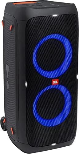 JBL Partybox 310 – Alto-falante portátil para festas com bateria de longa duração, potente som JBL e show de luz emocionante, preto
