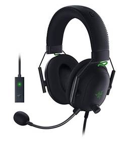 Razer BlackShark V2 – Fone de ouvido com placa de som USB, fone de ouvido para jogos Esports, cabo de driver de 50 mm, redução de ruído, para PC, Mac, PS4, Xbox One e Switch
