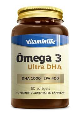 Omega 3 Ultra Dha (Dha 1000 E Epa 400) 60 Softgels