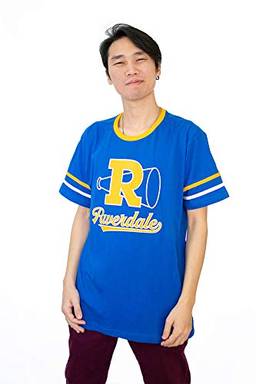 Camiseta Riverdale Uniforme, Piticas, Unissex, Azul, 14