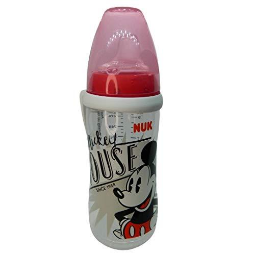 Copo Antivazamento Active Cup do Mickey Mouse, NUK, vermelho, 300 ml