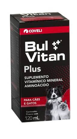 Bulvitan Plus Vitaminas e Aminoácidos Coveli para Cães
