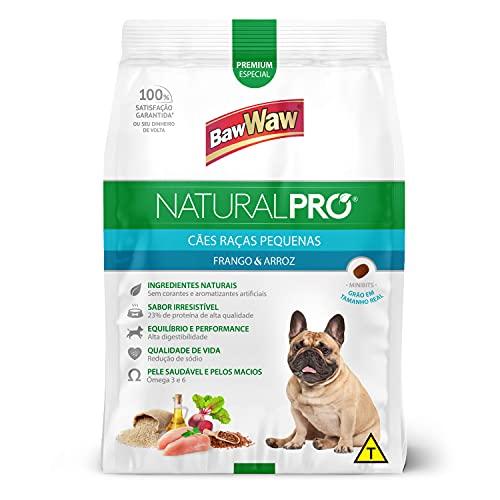 Natural Pro Alimento Para Cães Rpm Frango e Arroz Baw Waw NATURAL PRO para Todas Grande Adulto - Sabor Frango 1kg