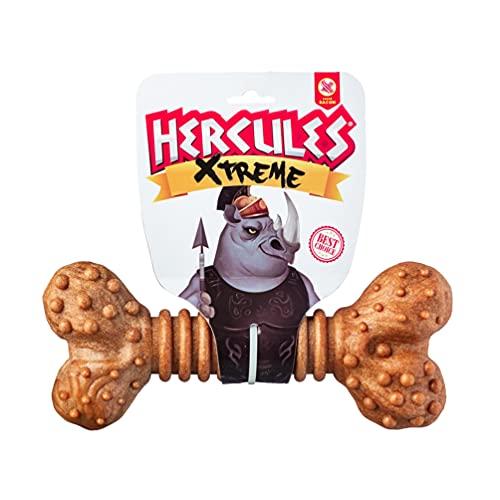 Brinquedo Hercules Osso Nylon Xtreme Bacon, GermanHart, Marrom, G