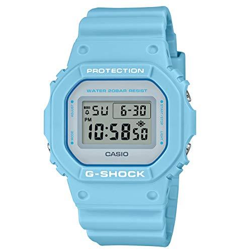 Relógio Casio Unisex G-Shock Soft Colors Azul DW-5600SC-2DR