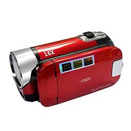 Mibee Câmera digital gravador de vídeo 16X F-ocus Zoom Design 2.7 polegadas Tela TFT com suporte para cartão SD com bateria e alimentação para vídeo S-tudio