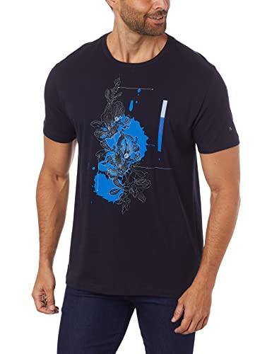 Camiseta Estampa Anileira (Pa),Masculino,Azul,GG