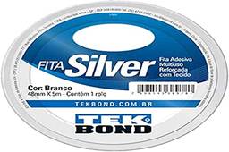 Fita Silver Tekbond branca 48mmx5m