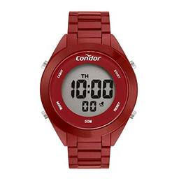 Relógio Condor, Pulseira de Aço Inoxidável, Feminino Vermelho COAE19432AK/4R