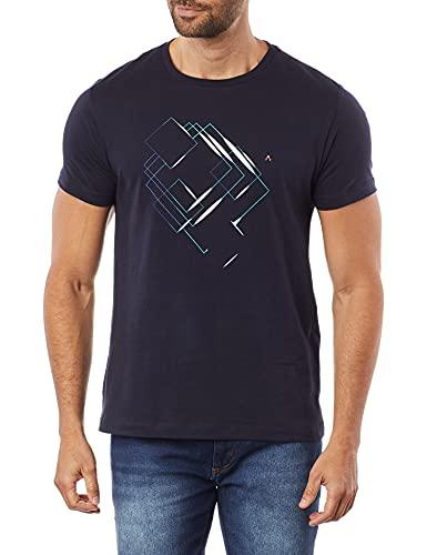 Camiseta Estampa Quadrados (Pa),Aramis,Masculino,Azul,P