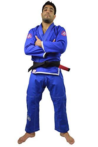 Kimono Jiu Jitsu Slim Fit Azul A1