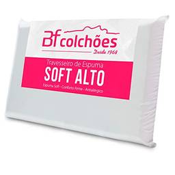 Travesseiro Alto Espuma Ortopédico Soft Conforto Firme 50x70x14cm - BF Colchões