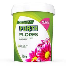 Fertilizante Adubo Forth Flores 400 Gramas - Balde