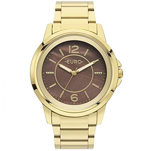 Relógio Euro Feminino Glitz Dourado - EU2033AZ/4M
