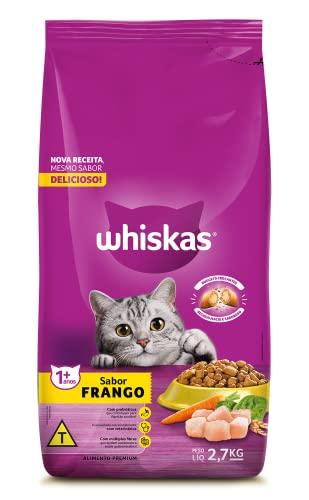 Ração Whiskas Frango Gatos Adultos 2,7 kg