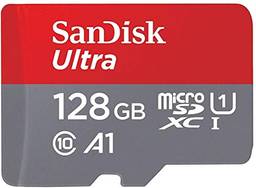 Cartão de memória - MicroSDXC- 128GB - Sandisk Ultra - SDSQUAR-128G-GN6MA